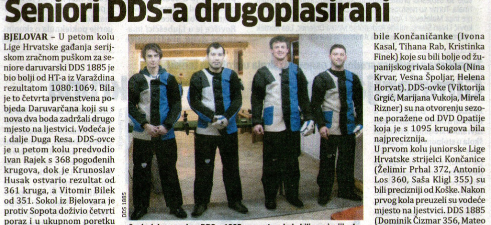 Seniori u petom kolu bili precizniji od HT-a iz Varaždina post thumbnail image